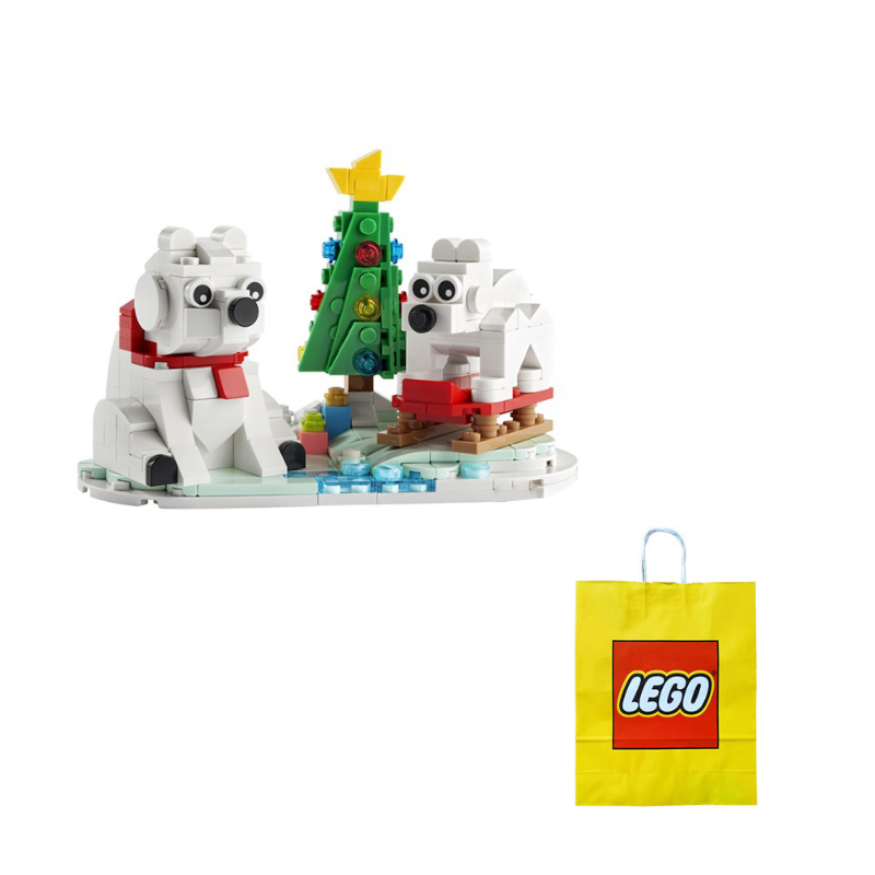 Конструктор LEGO "Зимний белый медведь" (40571) - Boxette Shop